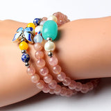 Strawberry Natural Crystal Bracelet DIY Jewelry