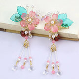 Strawberry Tassel Hairpin Xianqi Girl Hanfu Headdress