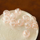Strawberry Glass Beads DIY Jewelry Accessory Bag