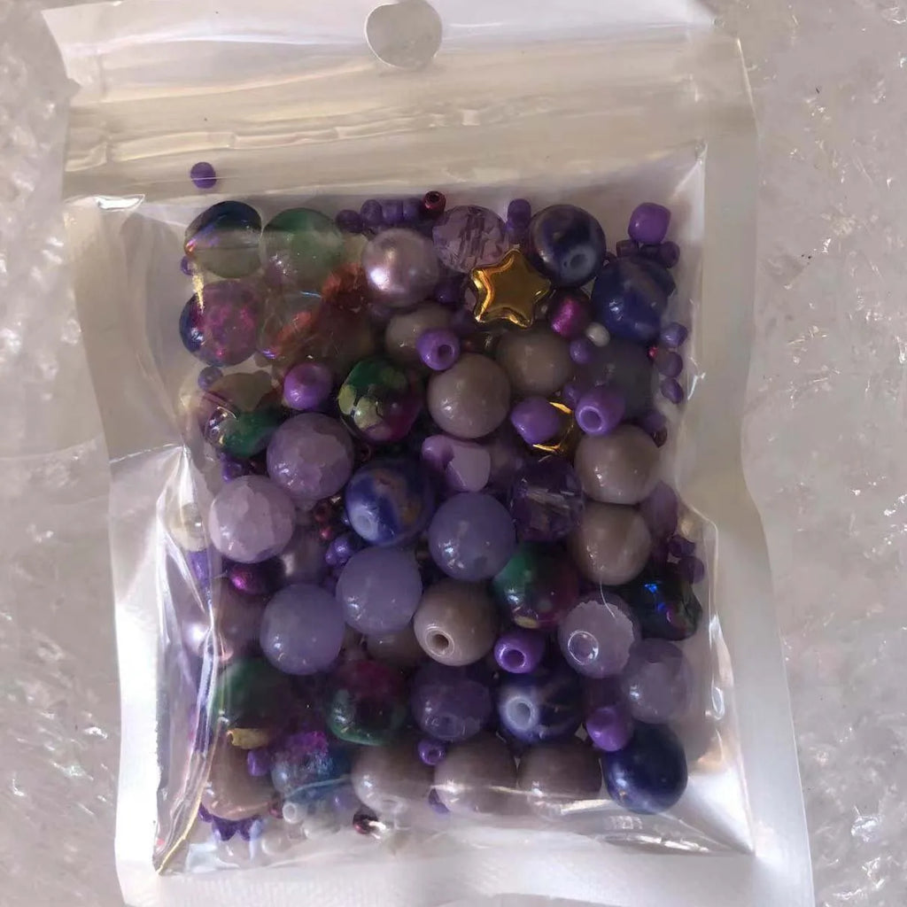 Mixed Glass Seed Beads 80g for DIY Jewelry Making