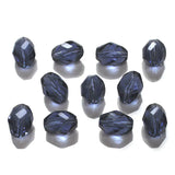 StreBelle Austrian Crystal Beads 200pcs 8x6mm Oval Glass Loose Bead