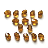 StreBelle Austrian Crystal Beads 200pcs 8x6mm Oval Glass Loose Bead