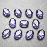 StreBelle Colors 13x10mm 50pcs Flat Oval Crystal Glass Loose Spacer Beads
