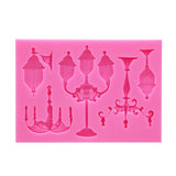 Street Light Silicone Mold Fondant Cake Border Chocolate Mould