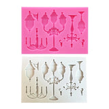 Street Light Silicone Mold Fondant Cake Border Chocolate Mould
