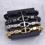 316 Stainless Steel Keel Chain Men's Bracelet & Versatile Accessory