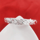 Snowflake Star Bangles 925 Sterling Silver Bracelets for Women