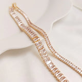 14K True Filled Austrian Zircon Copper Bracelets DIY Jewelry Making Accessories