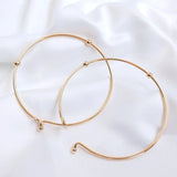 14K True Filled Manual Bead Copper Bracelets Bangles DIY Jewelry Making