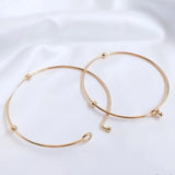 14K True Filled Manual Bead Copper Bracelets Bangles DIY Jewelry Making