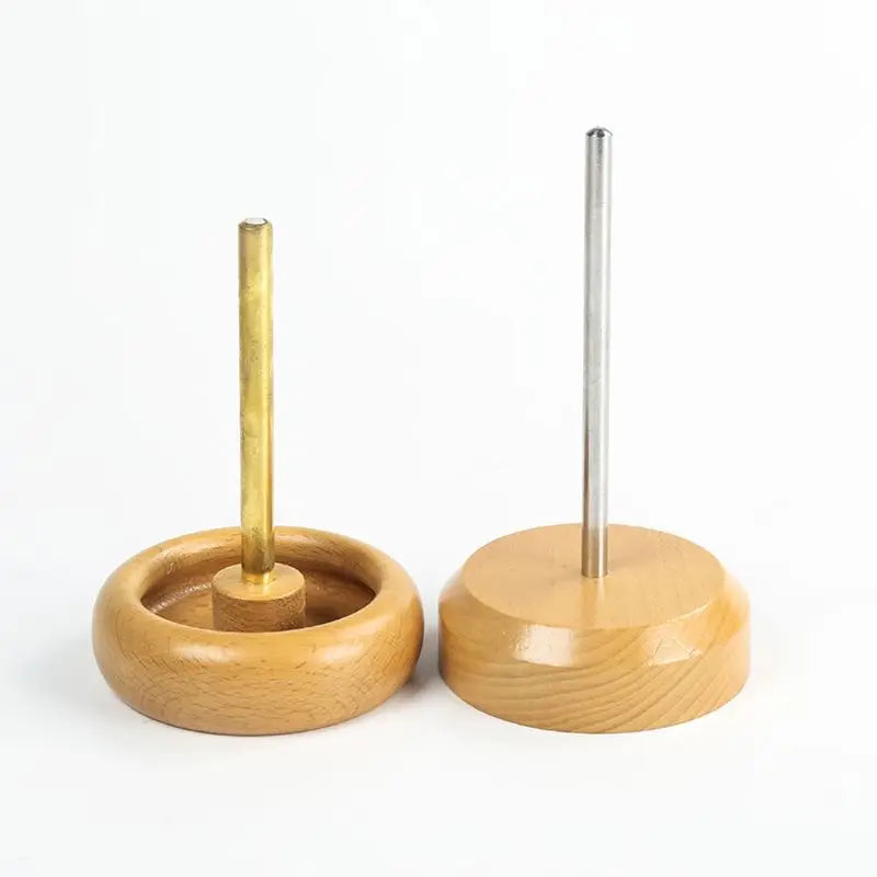 Wooden Bead Spinner Holder for Seed Beads Jewelry Making Tools