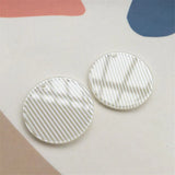 30pcs Resin Geometry Charms Accessory 30mm DIY Jewelry Findings