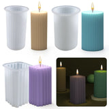 Stripe-shaped Silicone Mold for Candle and Jewelry DIY