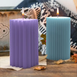 Stripe-shaped Silicone Mold for Candle and Jewelry DIY