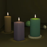 Stripe-shaped Silicone Mold for Candle and Jewelry DIY