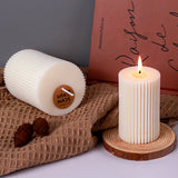 Striped Candle Silicone Mold Scented Wax Mould DIY Craft Home Decor