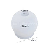 Striped Oval Chandelier Ornament Storage Silicone Mould