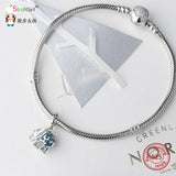 925 Silver Elephant Charms Pendant DIY Bracelet Jewelry Gift