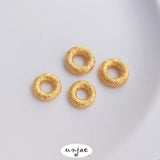 DIY Woven Bracelet Clasp Connection Ring Concentric Circle