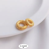 DIY Woven Bracelet Clasp Connection Ring Concentric Circle