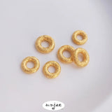 DIY Woven Bracelet Clasp Connection Ring Concentric Circle