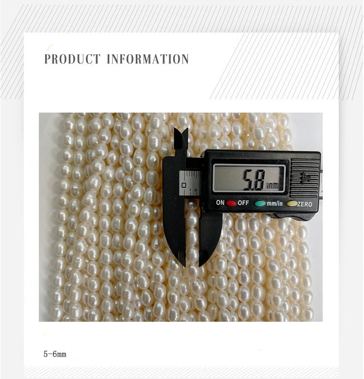 5-6mm Freshwater Pearl DIY Jewelry Material