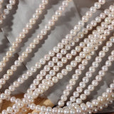 6mm Four-sided Light Nucleated AK Natural Freshwater Pearl Loose Beads