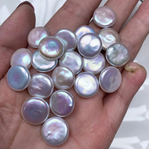 13-14mm Baroque Flying Saucer Pearl Beads DIY Accessories