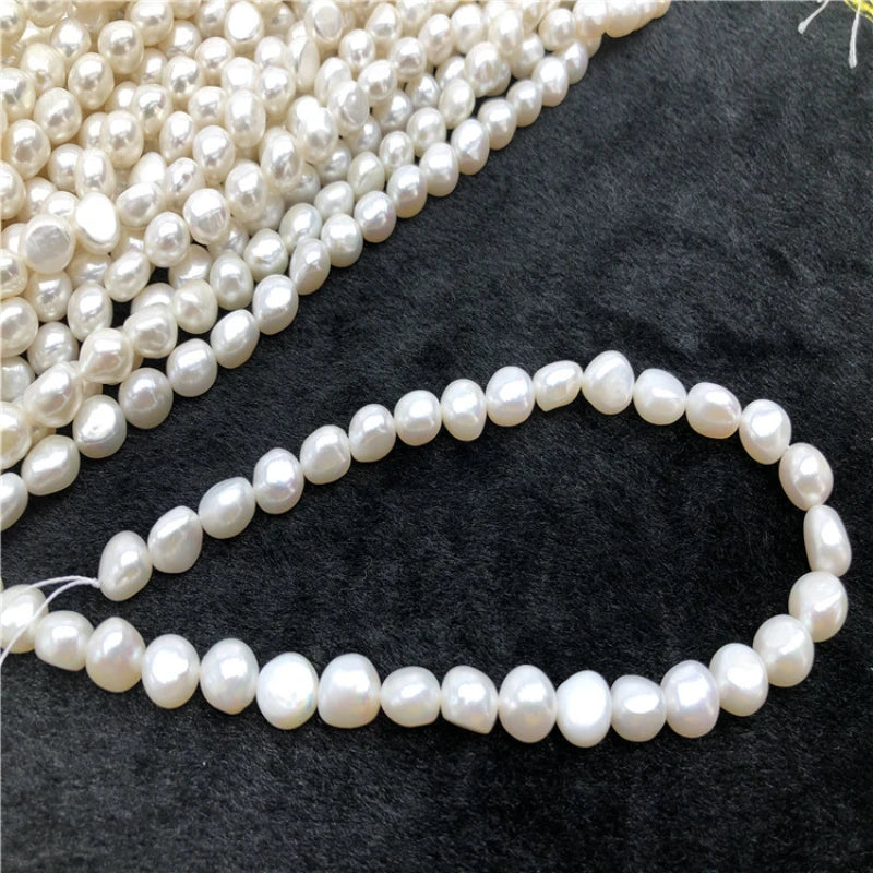 Baroque Irregular Shape Pearl Loose Beads DIY Jewelry Necklace Material
