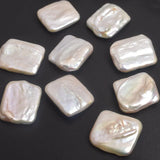 Baroque Shaped Freshwater Pearl Beads 16x19mm