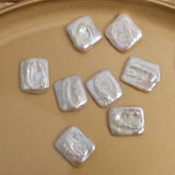 Baroque Shaped Freshwater Pearl Beads 16x19mm