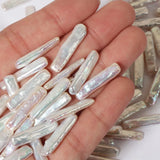 Baroque Toothpicks Freshwater Pearl Loose Beads DIY Earrings
