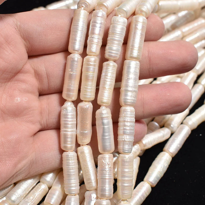 Baroque Natural Freshwater Pearl DIY Thread Beads