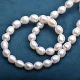 9-10mm Natural Freshwater Pearl Rice Beads DIY Jewelry Accessories
