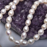 9-10mm Natural Freshwater Pearl Rice Beads DIY Jewelry Accessories