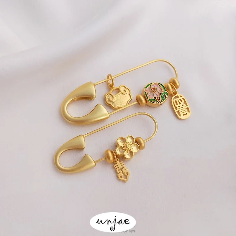 Vietnam Sand Brooch High-End Accessories DIY Pendant Buckle