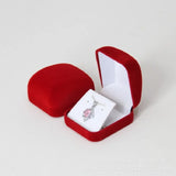 Velvet Stud Earring Packaging Box Pendant Necklace Organizer