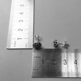 925 Sterling Silver Zirconia Stud Earring Gift for Women
