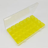 28 Grid Stud Earrings Accessories Box Desktop Storage Plastic Boxes