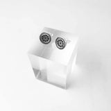 925 Silver Zirconia Stud Earrings, Europe Style