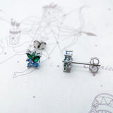 Blueberry Stud Earrings Sweet Fine Jewelry 925 Sterling Silver