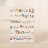 Earring Display Board Plastic Organizer Storage Stand