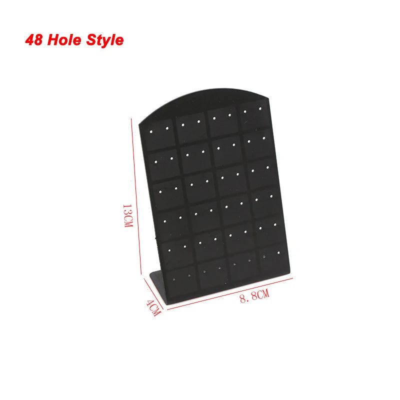 Earring Display Board Plastic Organizer Storage Stand
