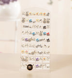 Earring Display Board Plastic Organizer Storage Stand