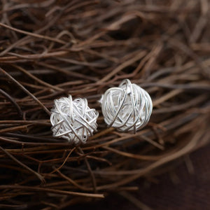 925 Sterling Silver Stud Earrings for Women Bridal Wedding Jewelry
