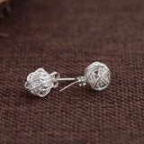 925 Sterling Silver Stud Earrings for Women Bridal Wedding Jewelry