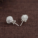 925 Sterling Silver Stud Earrings for Women Bridal Wedding Jewelry