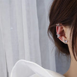 S925 Butterfly CZ Stud Earrings for Women
