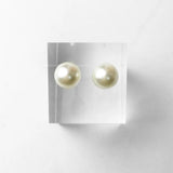 Pearl Ball Stud Earrings 925 Sterling Silver