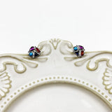 Paradisiacal 925 Silver Stud Earrings
